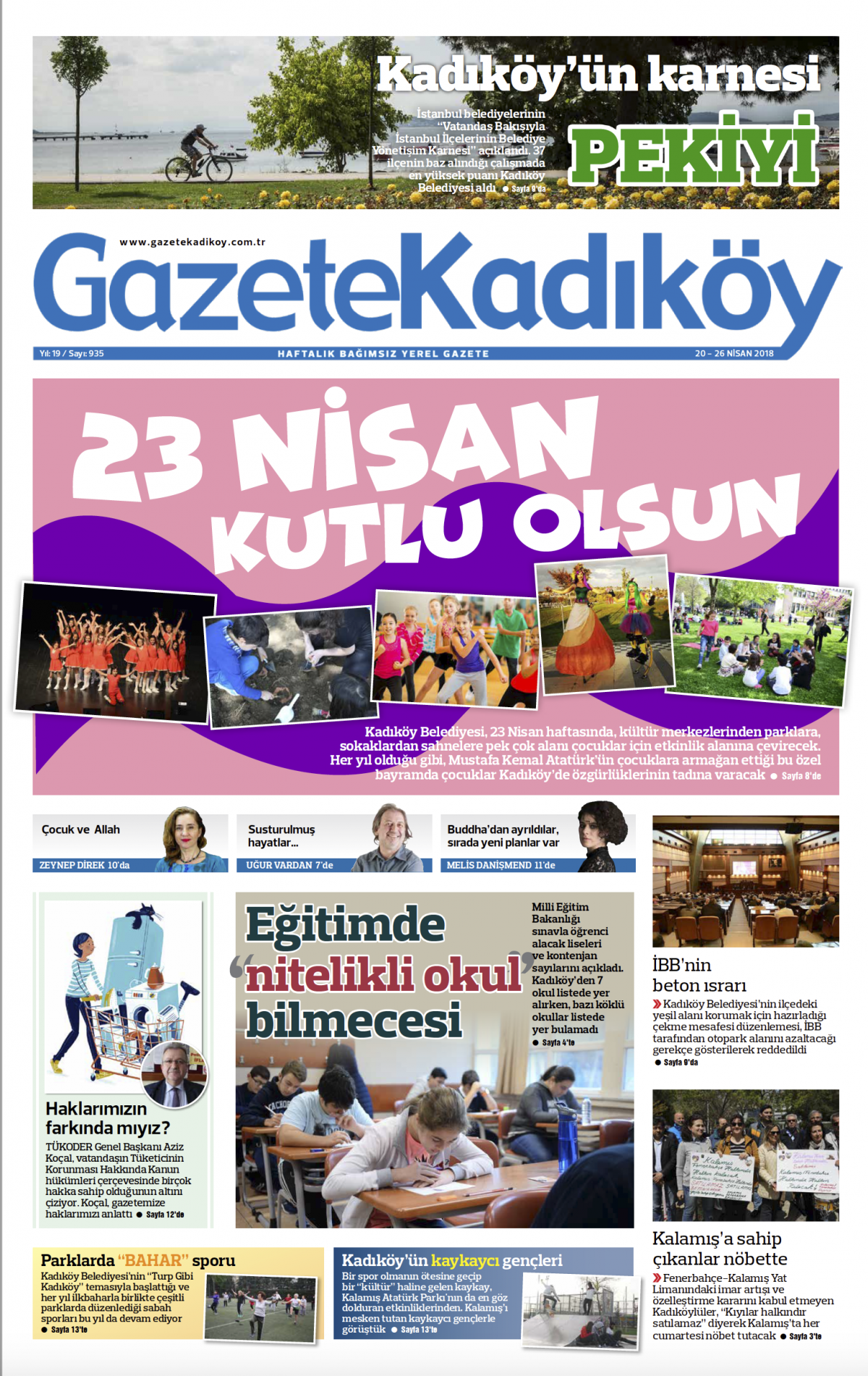 Gazete Kadıköy - 935. SAYI